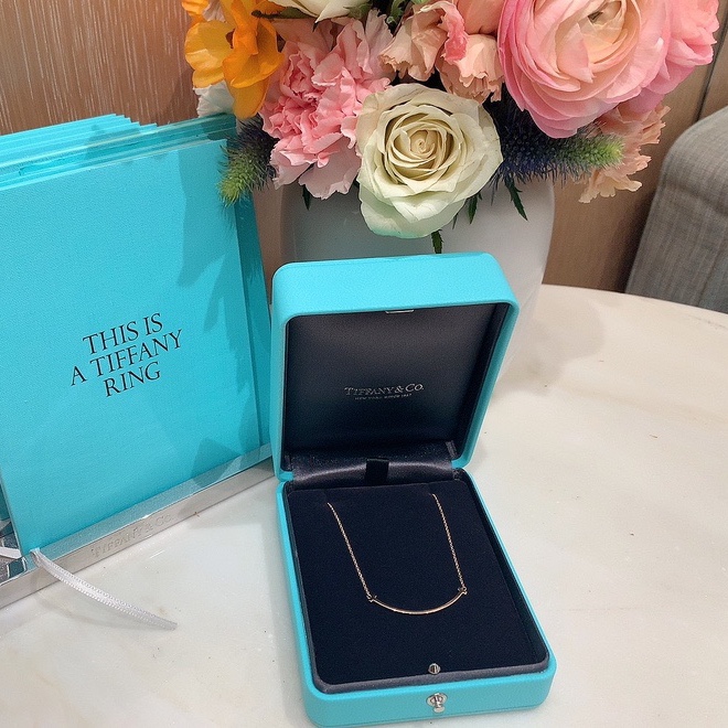  [Tiffany&Co.] 티파니 T 스마일 펜던트 목걸이 로즈골드 구매 후기 / 신세계 강남점 구매