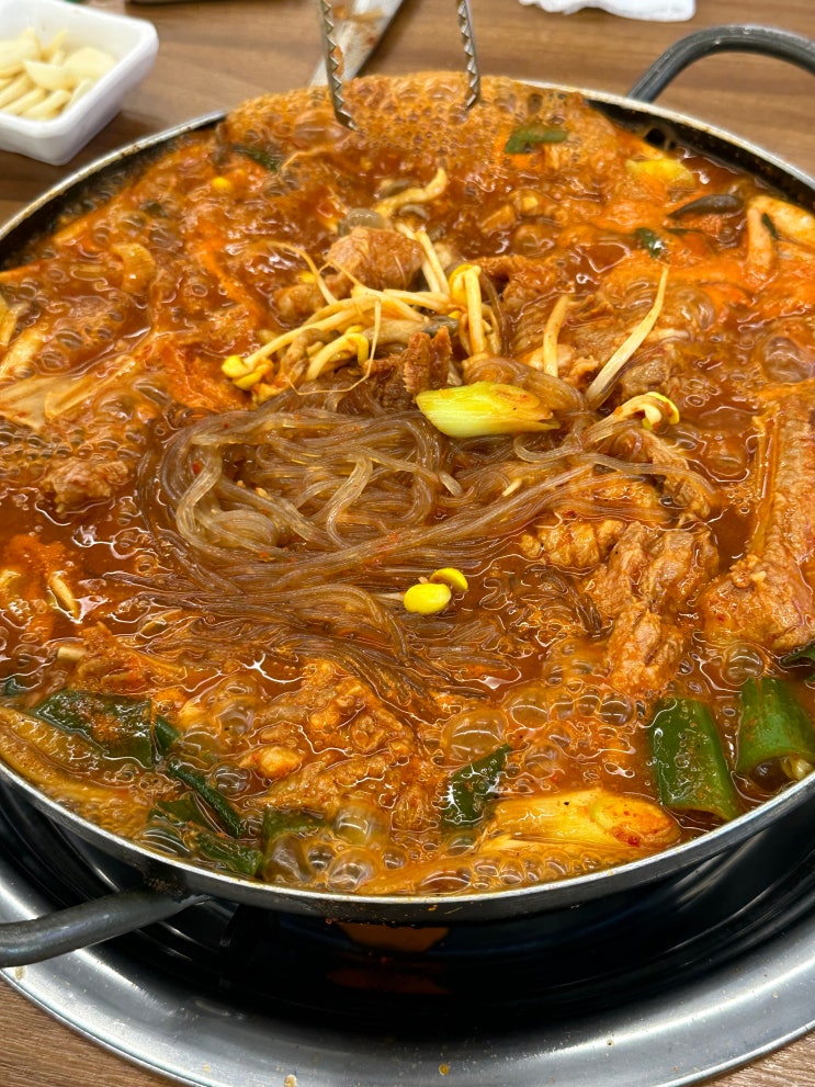  [자매갈비전골] 전주 물갈비 맛집,한옥마을 물갈비,갈비전골 내돈내산 후기