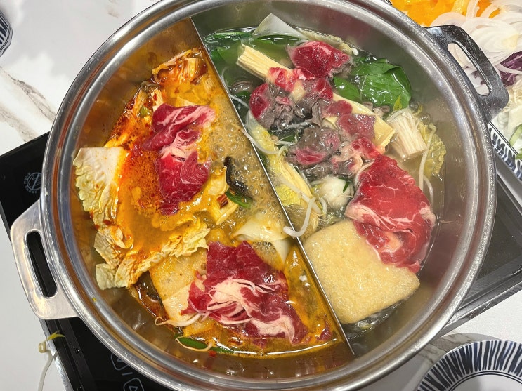  대전 유성 봉명동 샤브샤브 무한리필 맛집｜5가지 육수의 <퐁당>