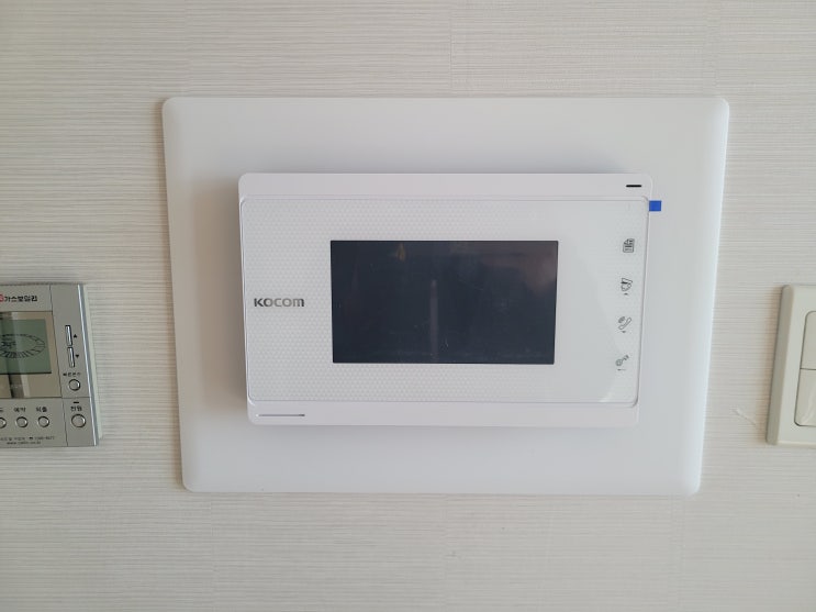  수원 팔달구 인계동 신동아파스텔 오피스텔 코콤비디오폰 K6B VP-70C 설치 후기