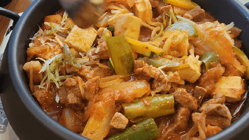  독산맛집 1992짜글이 덮밥, 브이디로봇이 함께하는 독산역 혼술 식당