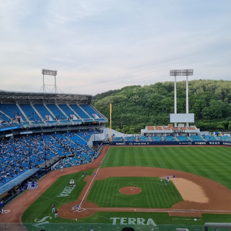 삼성라이온즈 5월 2일 SKY자유석 직관후기 (<b>키움</b>, <b>이원석</b>... 