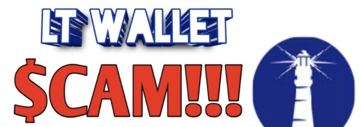   LT Wallet 코인 스캠 사기 주의!