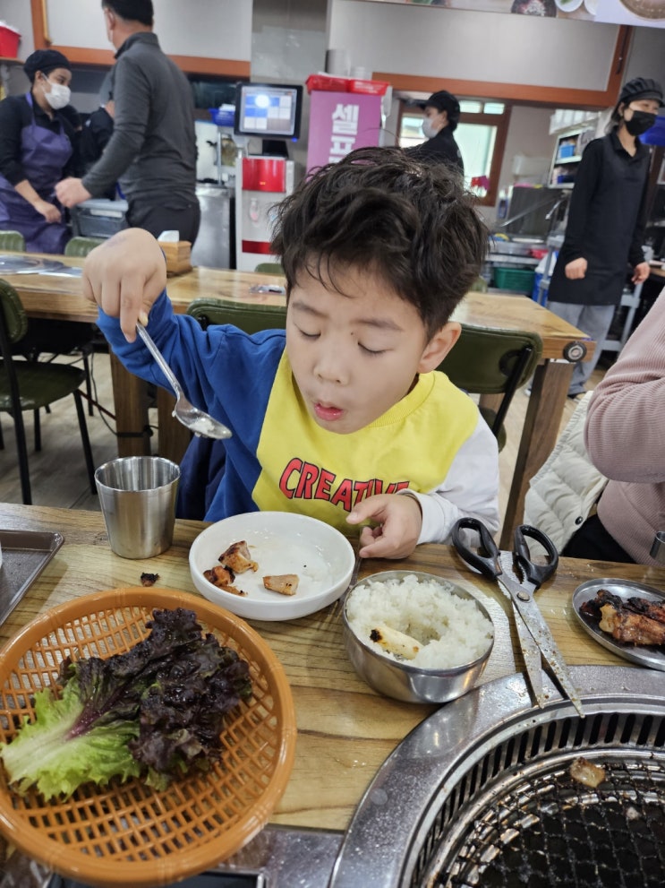  대관령맛집 금강숯불닭갈비 메밀막국수
