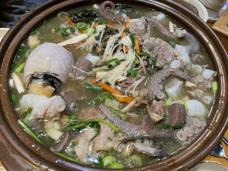  [인천/청라 맛집] 가족 모임 추천_청라다슬기해신탕