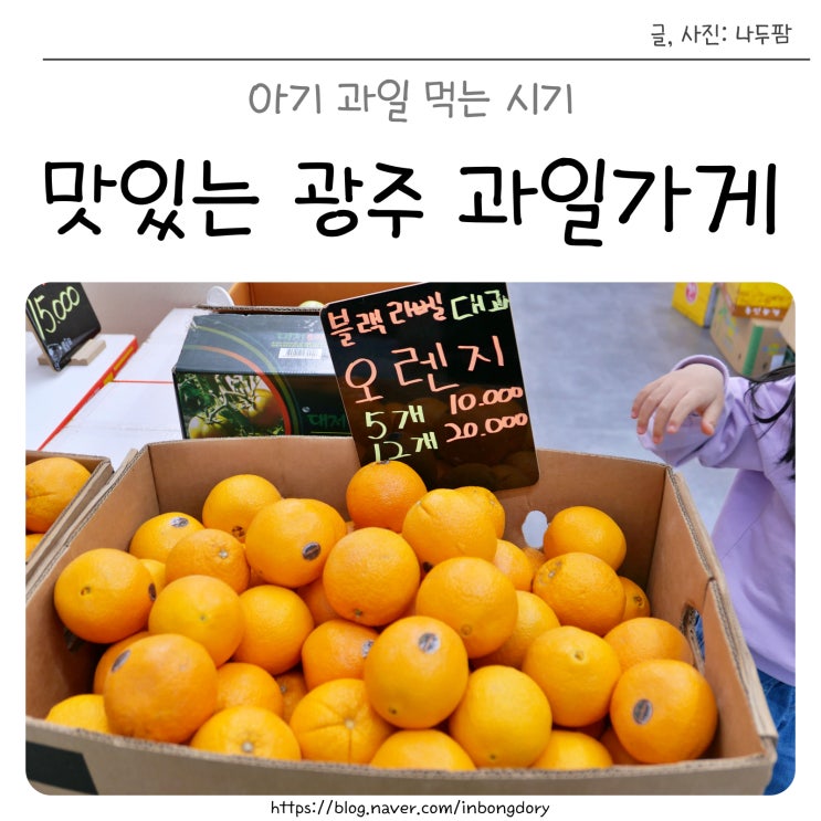  아기 과일 먹는 시기, 배달가능한 맛있는 광주 과일가게