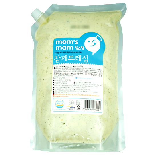  맘스맘 참깨 드레싱 (2kg x 3개입) 황금레시피 소스 양념 맛집 비법