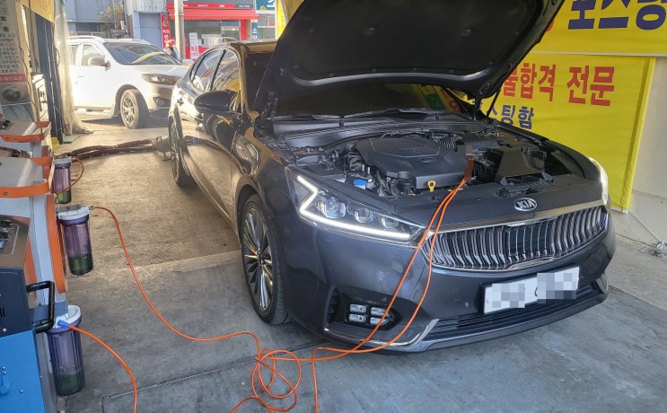  기아k7 연소실청소 꼭 해야하는 이유(부품 탈부착 무)