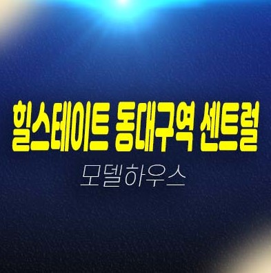 힐스테이트 동대구 센트럴 신천동 미분양아파트,오피스텔 잔여세대 분양가 투자자,실거주 신축공사 생애최초,무주택자,견본주택 방문예약! 힐스테이트 동대구 센트럴 신천동 미분양아파트,오피스텔 잔여세대 분양가 투자자,실거주 신축공사 생애최초,무주택자,견본주택 방문예약!