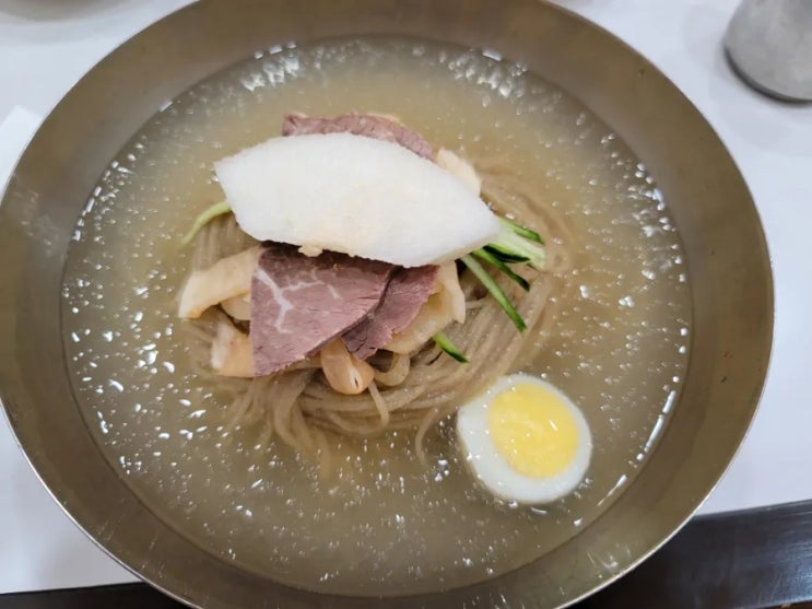  계절을 가리지 않는 진정한 평양냉면맛이 궁금하시다면, 을밀대 일산 킨텍스점