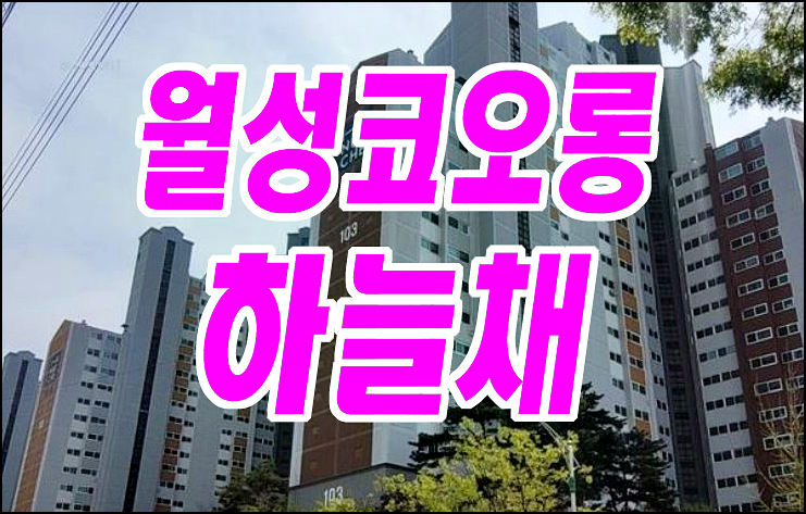 달서구아파트경매 월성동 코오롱하늘채 아파트 경매