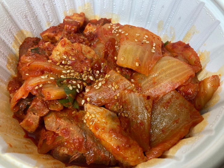  배민VIP를 주 3회 주문하게 만든, 옛날시골통돼지찌개&볶음 (끼니매운갈비찜&김치찜)
