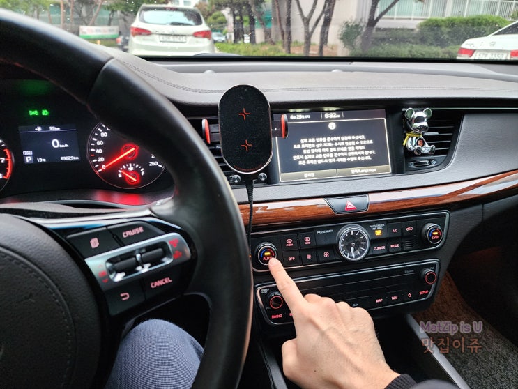  자동차 에어컨 필터 K7에 블루 뉴닷웨이브 항바이러스 필터 장착 후기