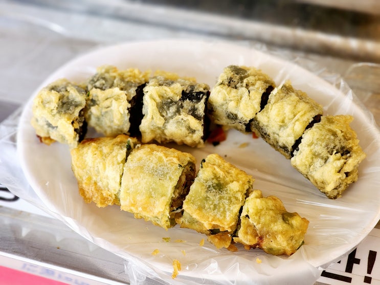  [용인 골목수제튀김] 기흥구청 신협앞 포장마차 떡볶이 튀김