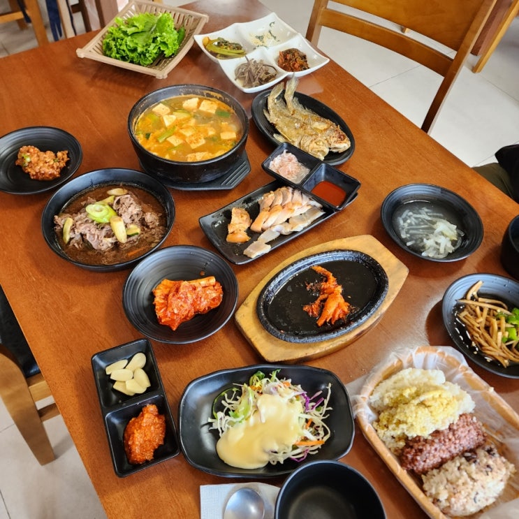 경남 함양맛집 오곡밥이 맛있었던 한정식집 늘봄가든