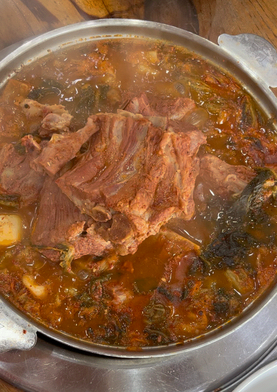  [용인 맛집] 보라동 한국민속촌 줄서서 먹는 큰마당 감자탕 내돈내산 ( 볶음밥, 뼈해장국 )
