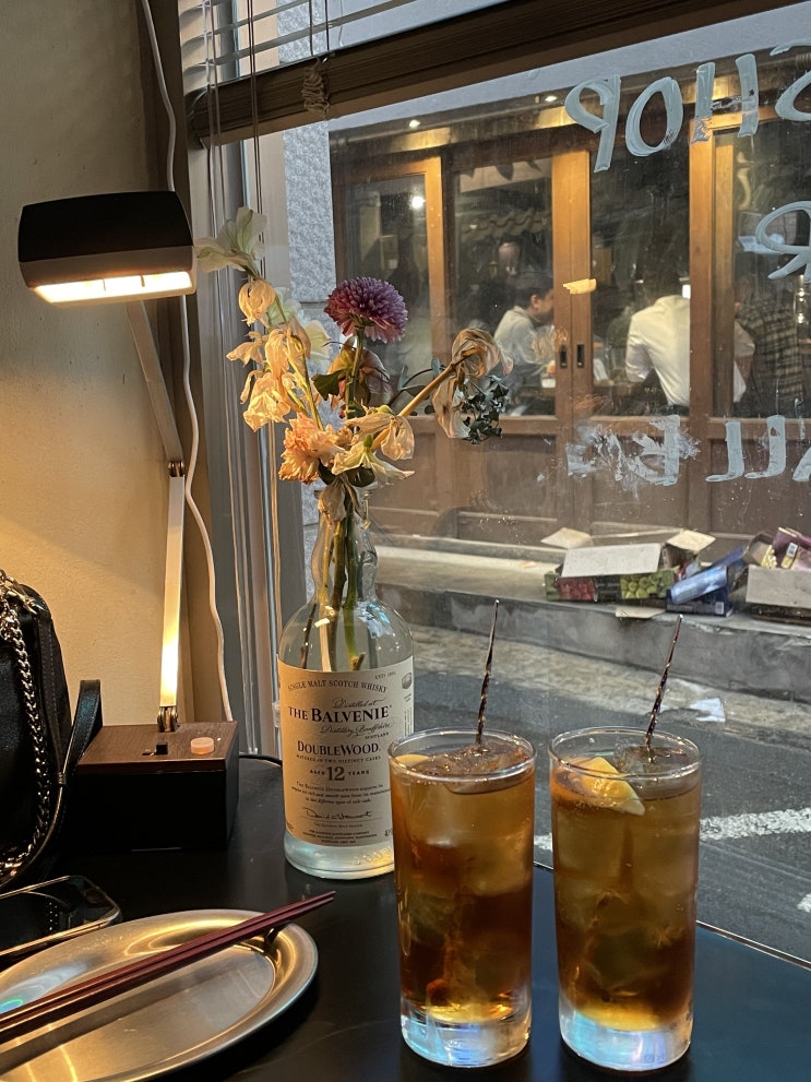  <을지로> 레트로한 을지로 신상 술집 코너샵 CORNERSHOP