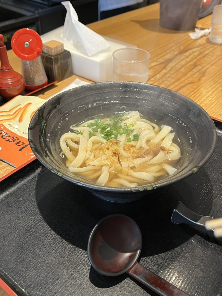 벳푸 우동 ‘히다카’ _지옥 순례 근처 맛집