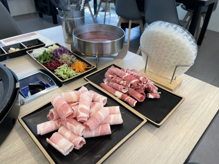  해운대 샤브렐라 구이샤브 & 월남쌈 한번에 즐기기