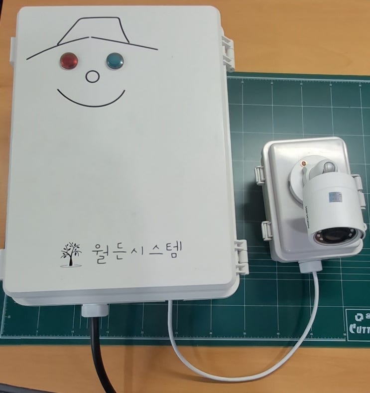  월든 원격 제어기에 CCTV 카메라 연결