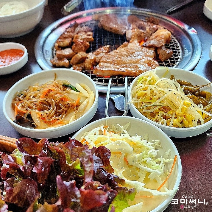 [파주 맛집] 파주 명가숯불갈비 맛&가성비 좋은 무한리필 돼지갈비