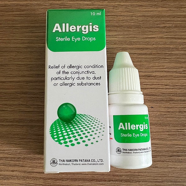  태국 알레르기 안약 Allergis (อัลเลอจิส)