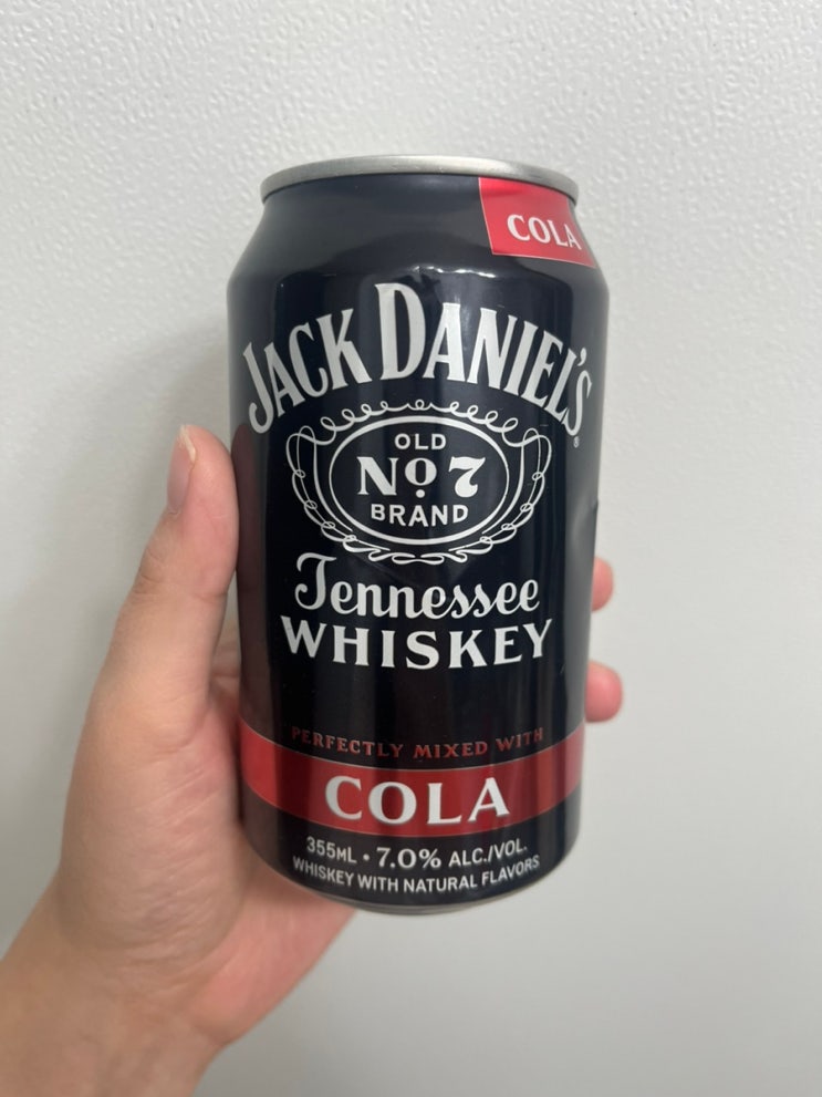 [잭다니엘 콜라] 잭콕이 캔으로!