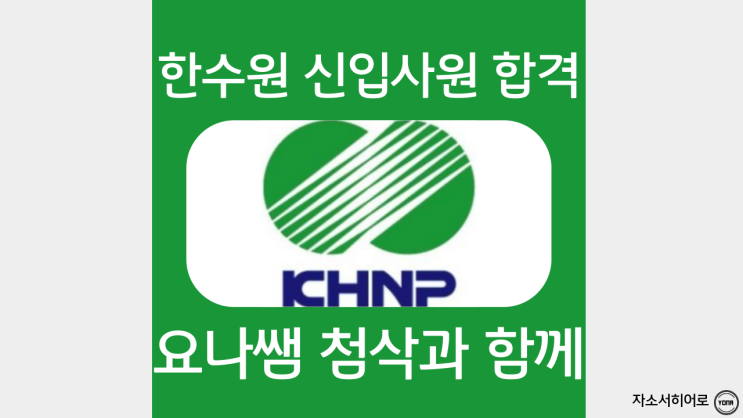  한국수력원자력 자소서 작성법, 한수원 채용 자기소개서 항목 분석 및 첨삭 받기