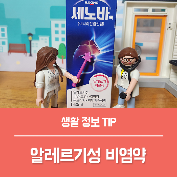  알레르기성 비염약 알레그라 알레그라정 , 꽃가루 알레르기 약 세노바 효과 부작용은?