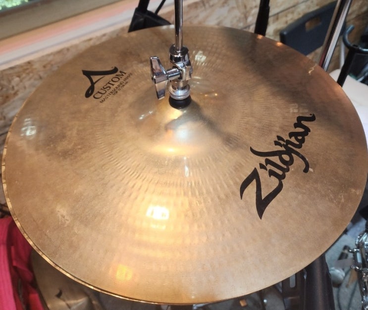  질젼 A커스텀 마스터사운드 15인치 하이햇 (Zildjian A Custom Mastersound Hi Hats 15") / 모델명 : #A20553