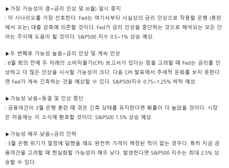  5월 2일 시장 단상 + 김현석의 월스트리트나우(FOMC 전 '지역은행 패닉' 재발, "추가 긴축 안돼" 압박?)