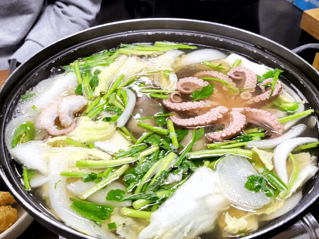  용산역 술집 울엄마제철맛집 제철 주꾸미 샤브샤브