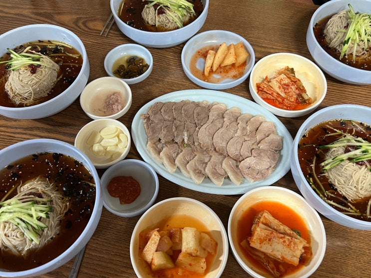  부모님 모시고 가면 좋은 ‘부여 장원 막국수’ 웨이팅 주차 영업시간