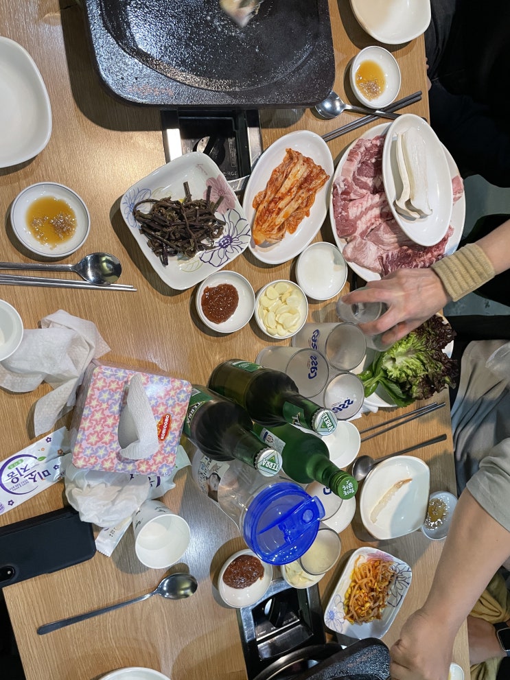  수원 세류동 맛집 복돼지를 가다