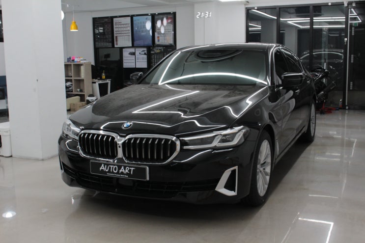  [하남썬팅] BMW 520i 글라스틴트 선셋 반사필름 오토아트에서 시공