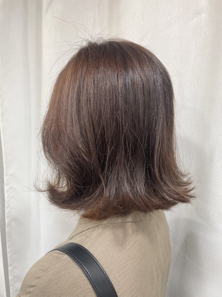  독산동미용실 유니헤어 중단발펌 S컬,C컬