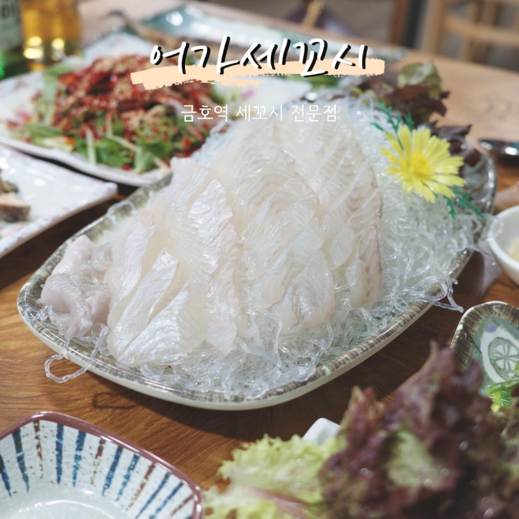  금호역 세꼬시와 광어회가 맛있는 횟집 [어가세꼬시]