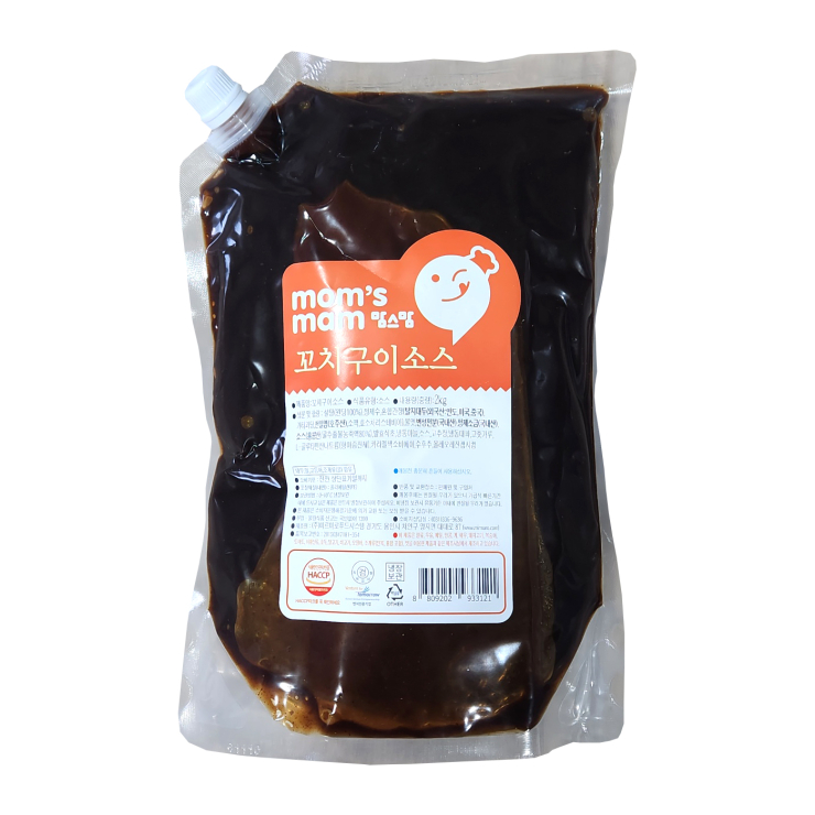  맘스맘 꼬치구이 소스 2kg 닭꼬치 캠핑 바베큐 대용량 황금레시피 양념 맛집 비결