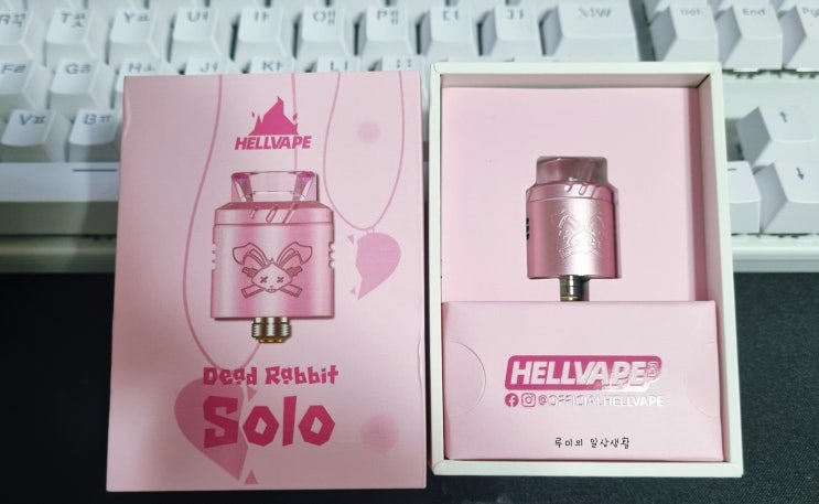  헬베이프 데드래빗 솔로RDA(HELL VAPE Dead rabbit Solo RDA)후기!
