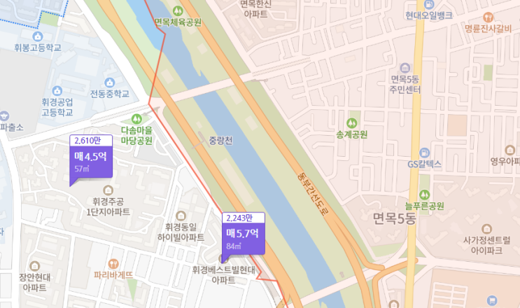  부동산 투자 관점에서의 배산 임수