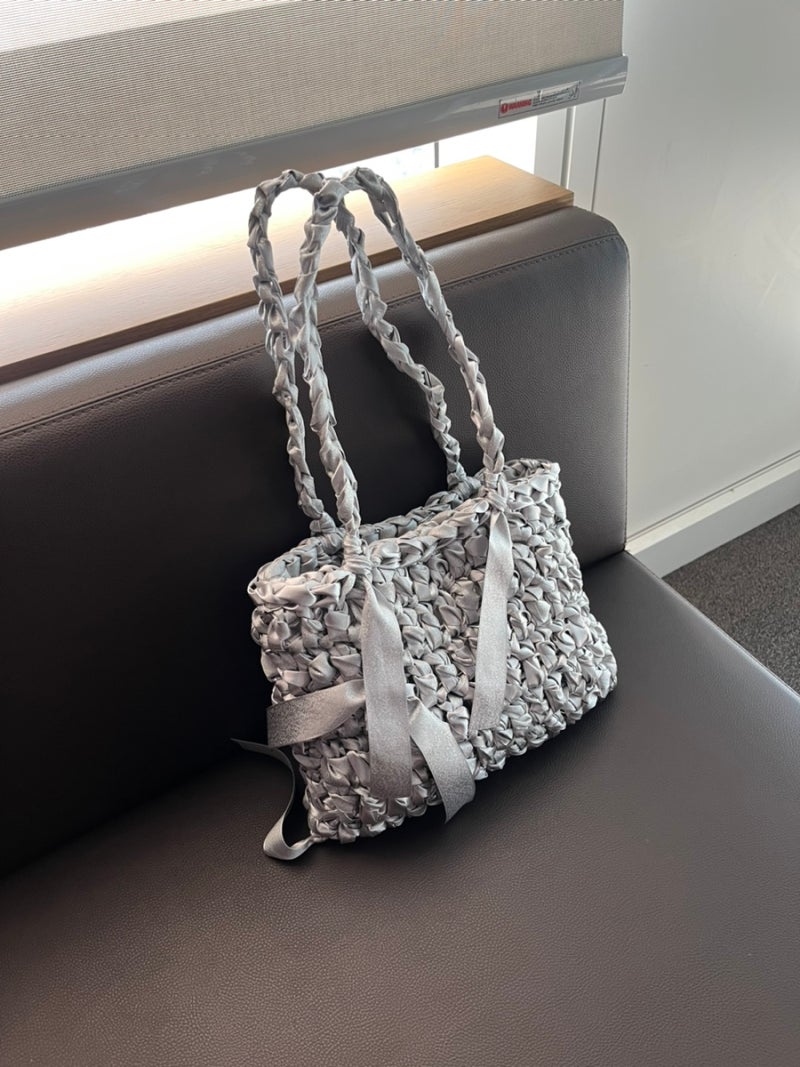 크로쉐안트 가방 CROCHEANT Silvery petit sac 실버리 쁘띠삭