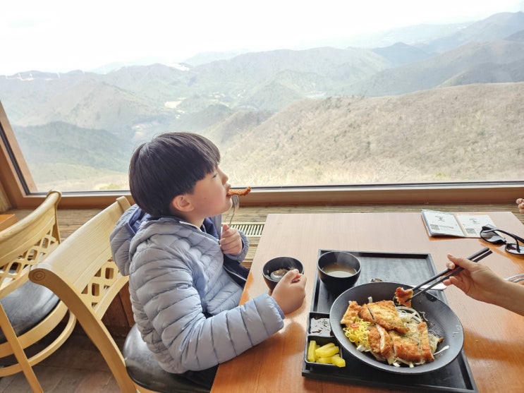  평창 맛집 발왕산케이블카 드래곤캐슬 레스토랑
