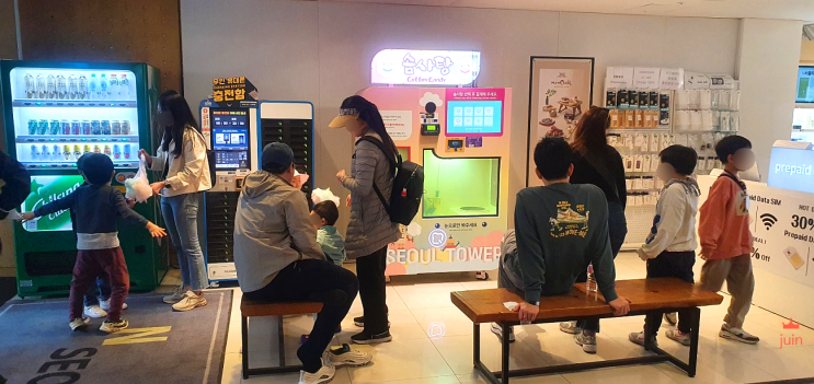  소자본창업 케이엠파트너스 로봇 캔디 솜사탕 자판기로 선택해 봤어요