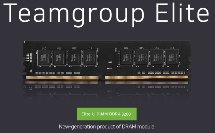 가성비 좋은 [Team Group] 팀그룹 DDR4 16GB PC4-25600 Elite 8GB