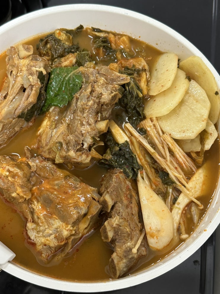  인천 검단 마전역 감자탕 맛집 ‘모두뼈다귀감자탕 검단점’ (테이크아웃)