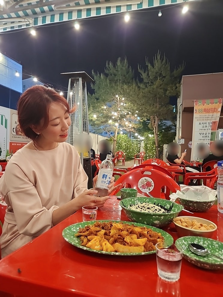  대전 루프탑 술집 봉명동 88옥상포차에서 선양소주 달리기