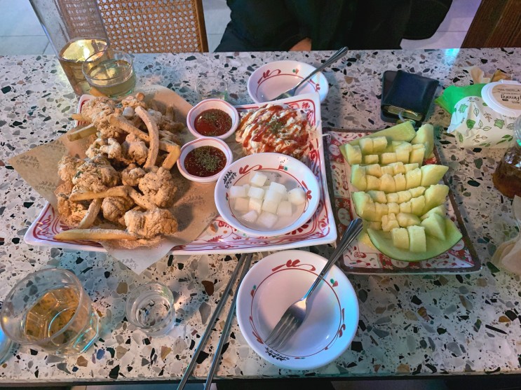 "23년 1월 먹방일지" (군산 인쌩맥주,금강해물칼국수,골목,미제리,고봉민김밥)