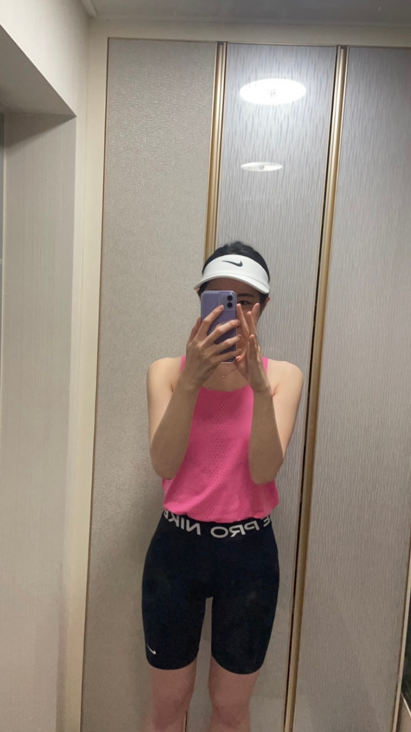 여자 나이키 러닝복 싱글렛 : 나이키 드라이 핏 ADV 에어로스위프트