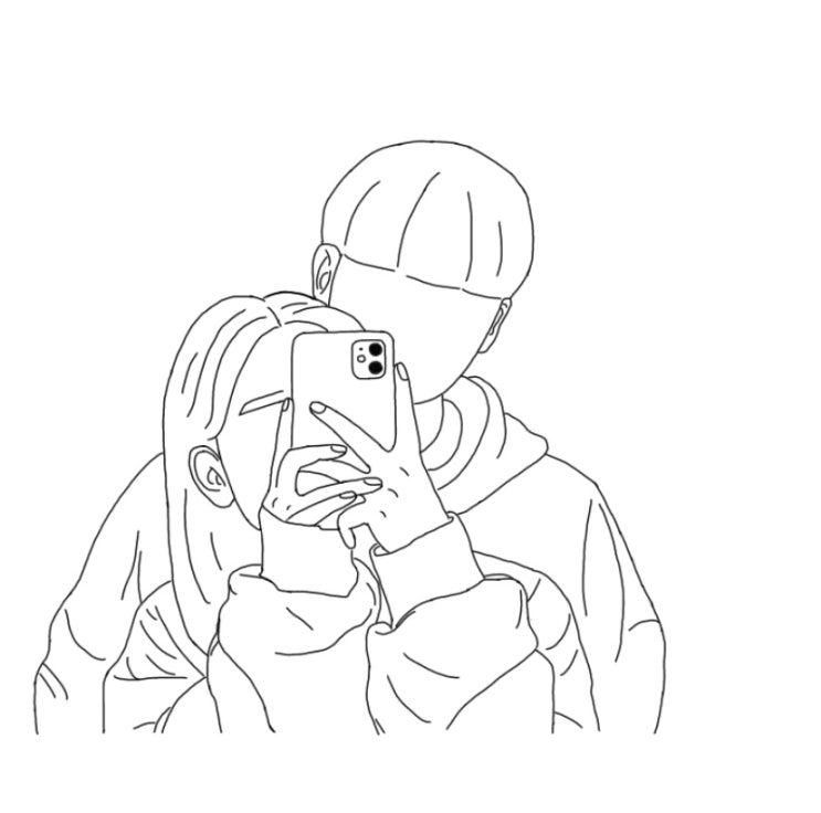  커플 그림 각인목걸이 추천! 에치스톤 커플, 우정 데생목걸이 써지컬스틸 주문제작 리뷰 / 서이추 환영
