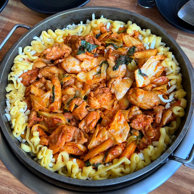  춘천 소양강댐 닭갈비 맛집, 애견동반 비와별닭갈비 소양강점